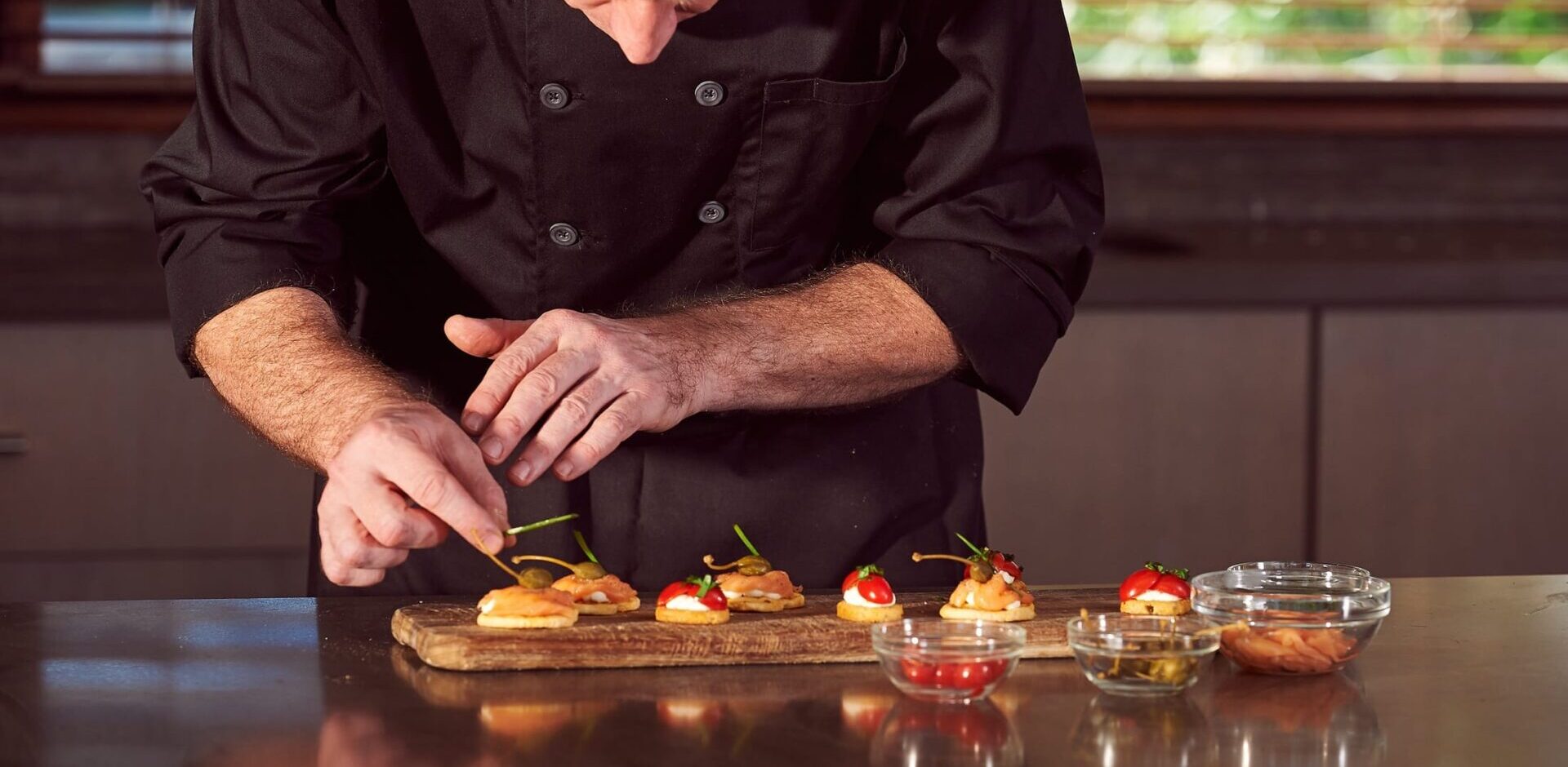 private chef in a villa